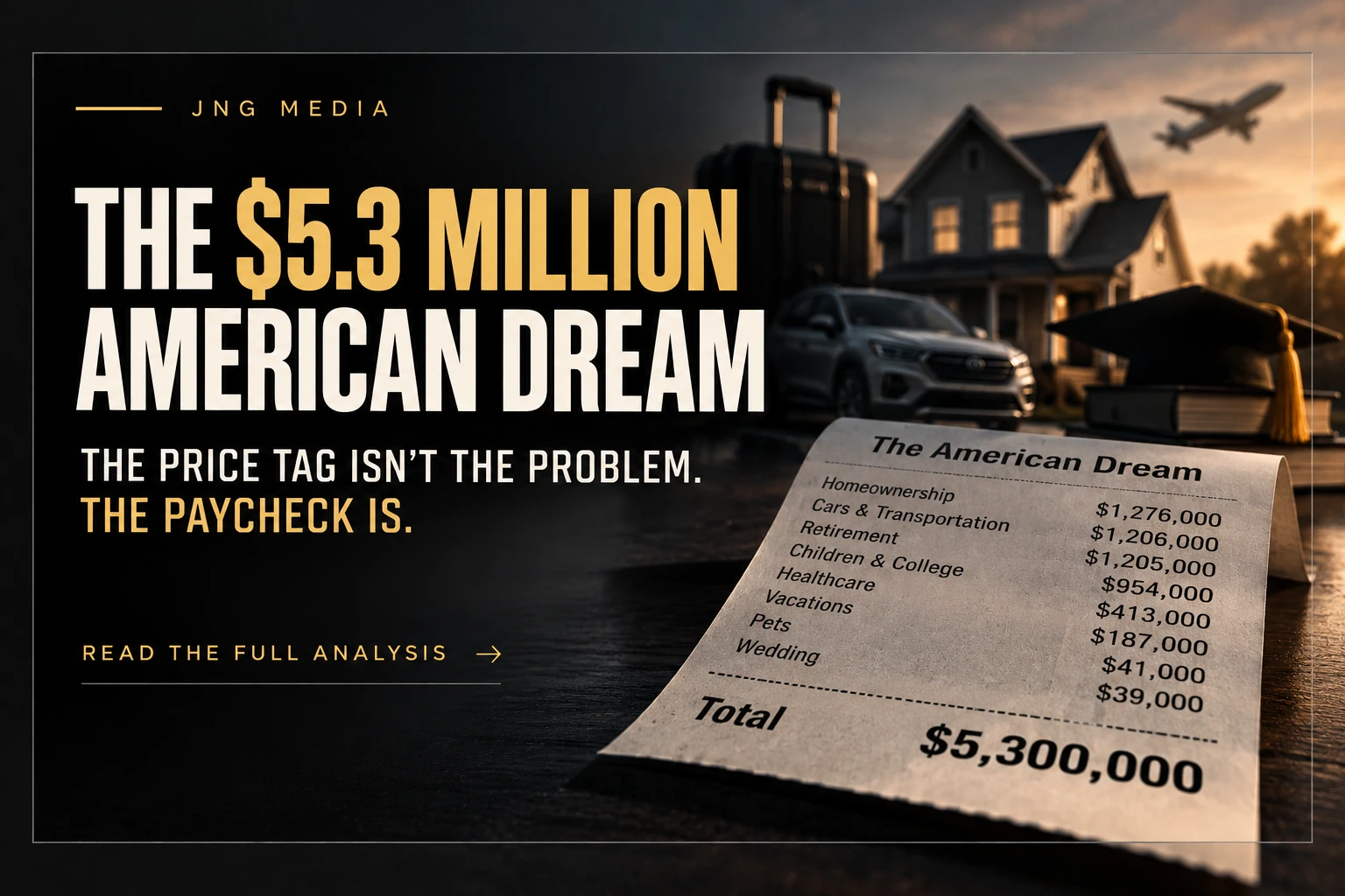 The $5.3 Million American Dream — the price tag isn't the problem, the paycheck is